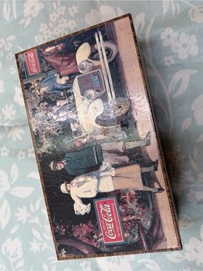 Coca-Cola Vintage Illustrated Tin Box